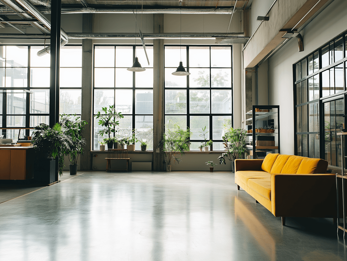 an office like interior